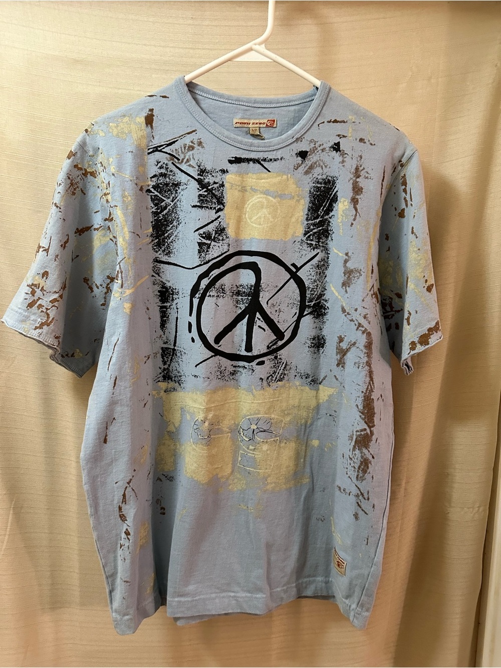Vintage Y2K Point Zero Graphic T Shirt Grunge Streetwear Men’s Small Canada